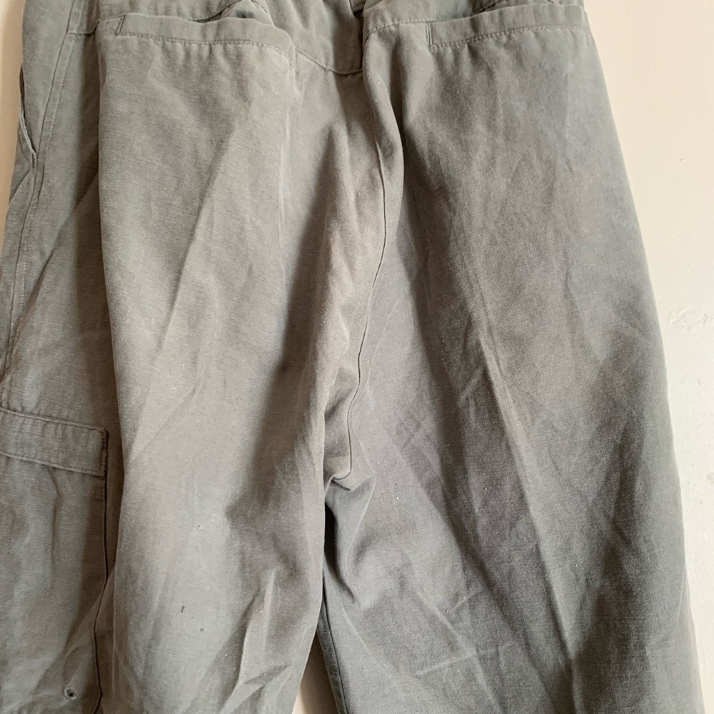 Woolrich Pants Cargo Bottoms Women Size 6 Green Cotton Casual Clothing - Picture 4 of 4